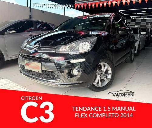 CITROËN C3 1.5 TENDANCE 8V FLEX 4P MANUAL